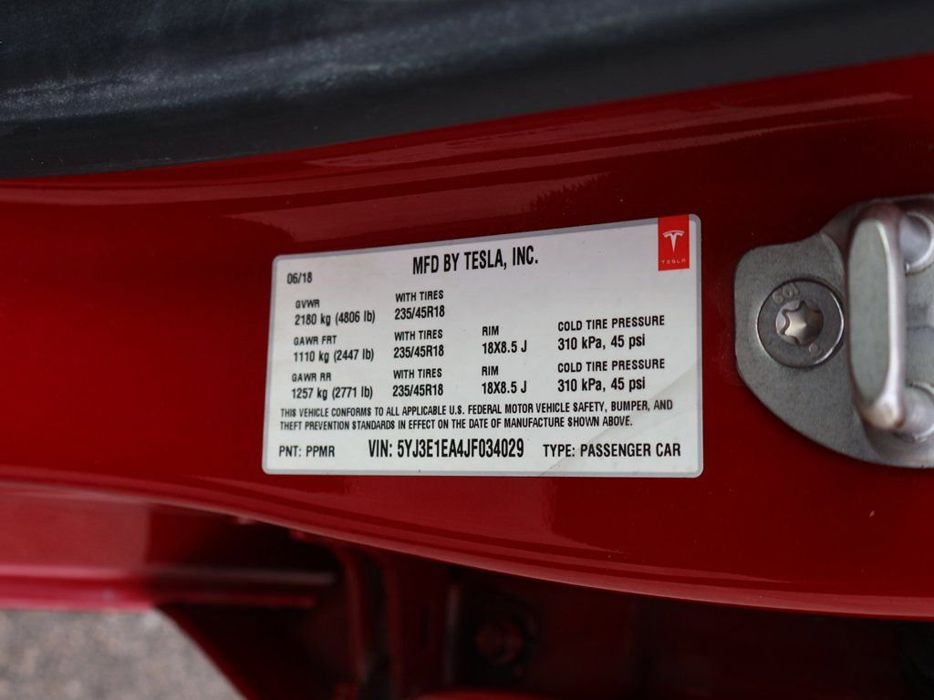 Used 2018 Tesla Model 3 Long Range RWD image 58