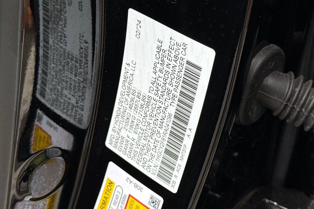 Certified 2024 Honda Accord Touring image 28