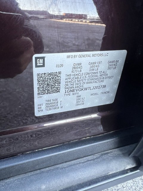 Used 2020 Chevrolet Traverse LT w/ Driver Confidence II Package image 17