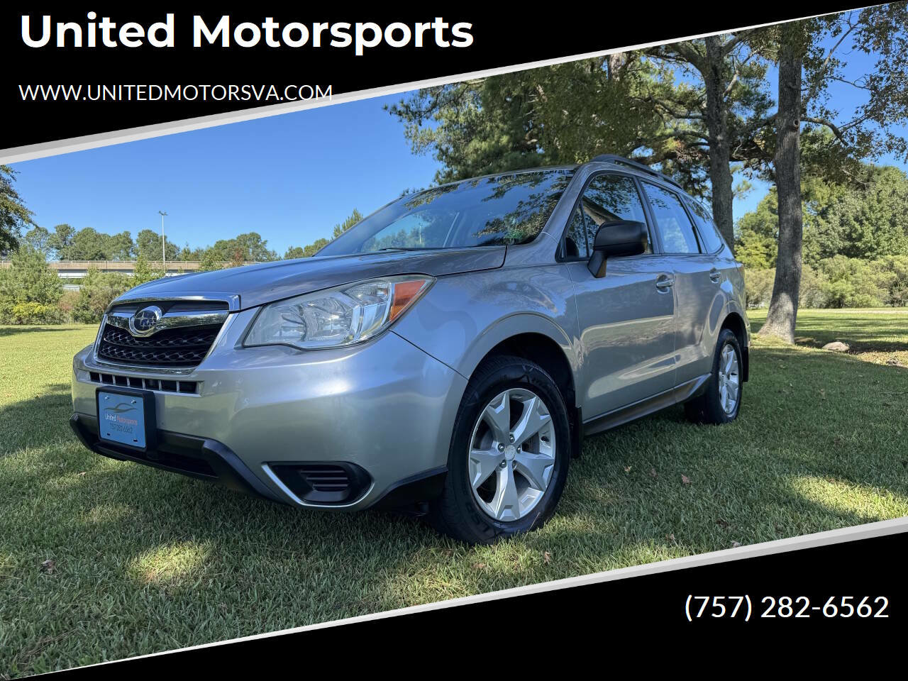 Used 2015 Subaru Forester 2.5i w/ Alloy Wheel Package