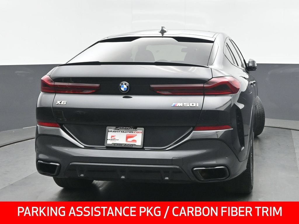 Used 2023 BMW X6 M50i w/ Climate Comfort Package AWD/4WD image 4