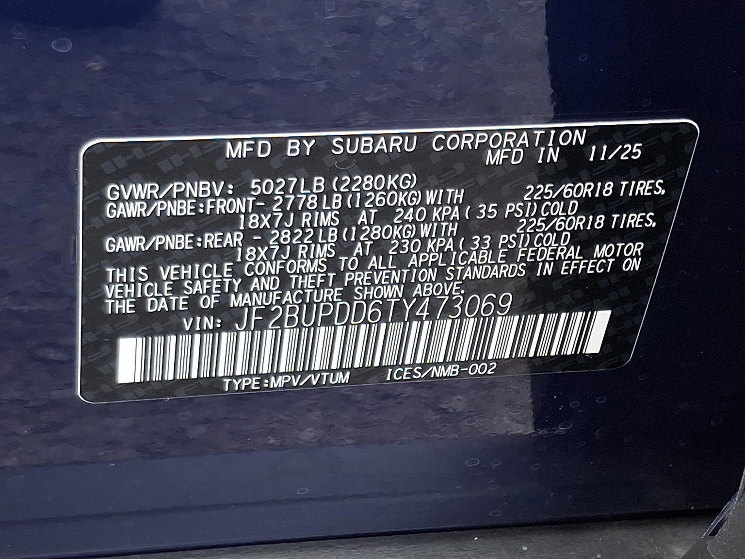 New 2026 Subaru Outback Limited image 12