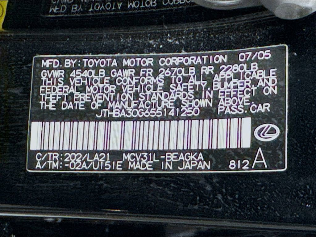 Used 2005 Lexus ES 330 image 38