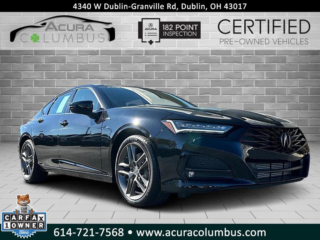 Certified 2025 Acura TLX SH-AWD w/ A-SPEC Pkg
