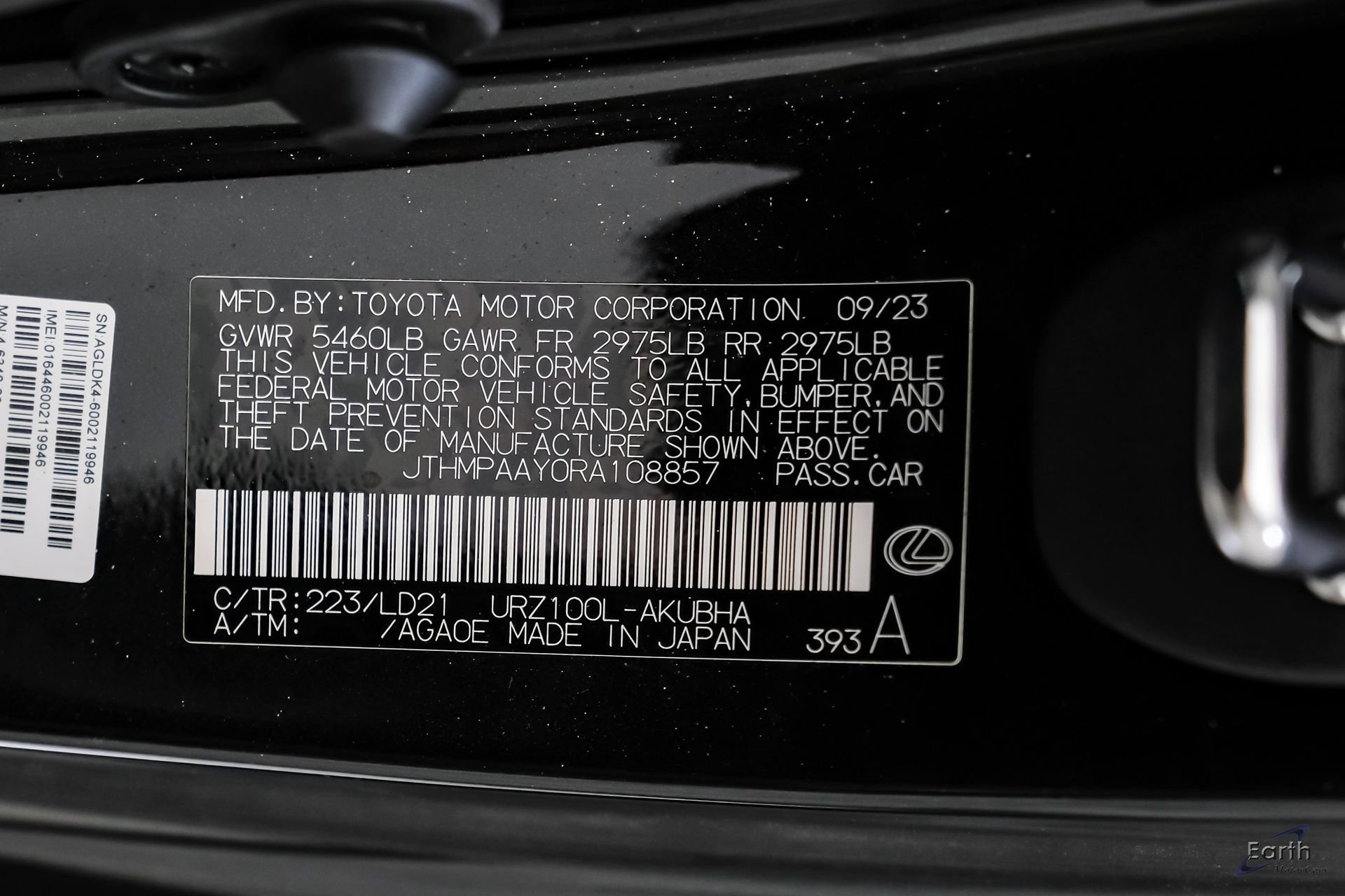 Used 2024 Lexus LC 500 Convertible w/ Touring Package RWD image 80