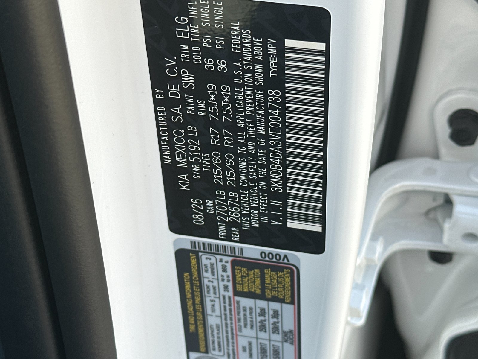 New 2027 Kia EV3 Wind FWD image 27
