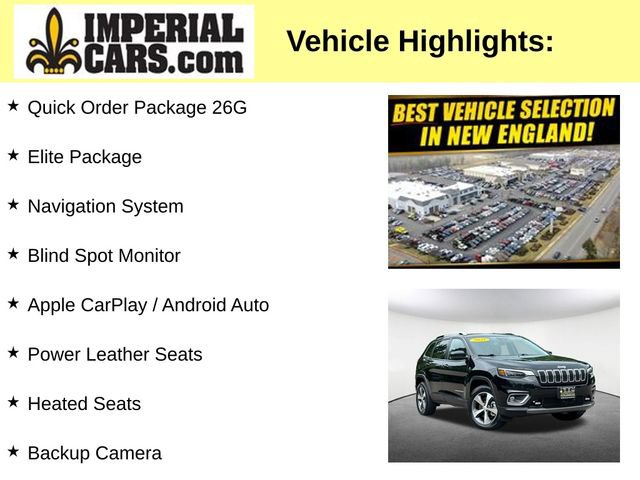 Used 2021 Jeep Cherokee Limited w/ Elite Package AWD/4WD image 8