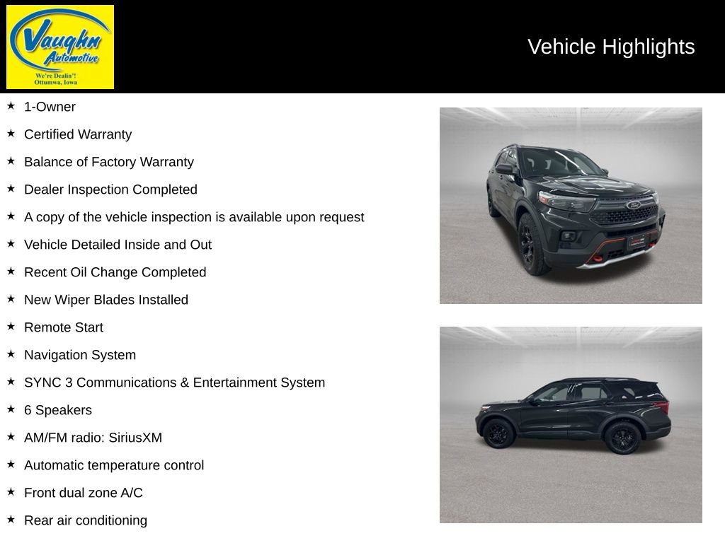 Used 2022 Ford Explorer Timberline image 2