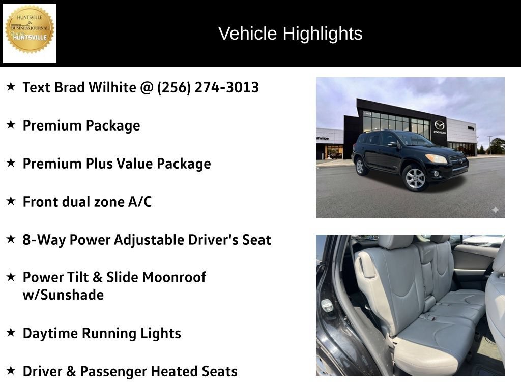 Used 2012 Toyota RAV4 Limited w/ Premium Plus Value Pkg FWD image 6