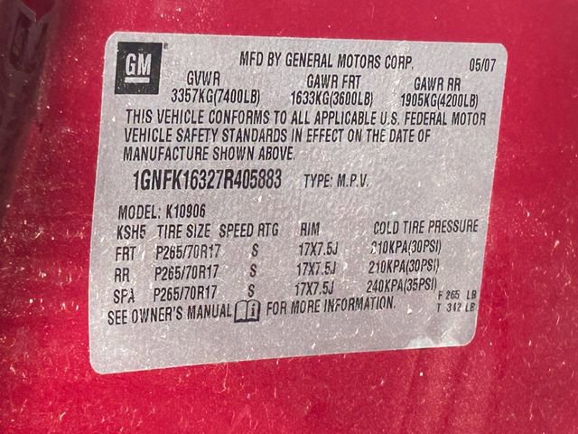 Used 2007 Chevrolet Suburban LT w/ LT Preferred Equipment Group AWD/4WD image 14
