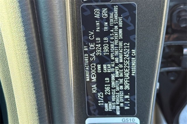 New 2025 Kia K4 EX image 34