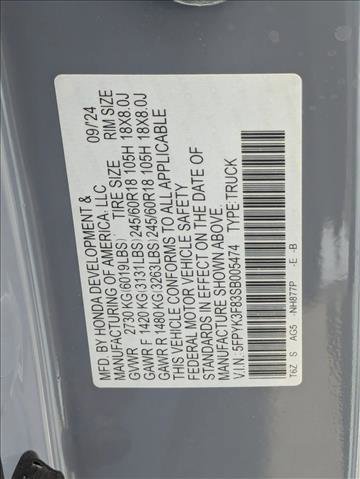 Certified 2025 Honda Ridgeline Black Edition image 24