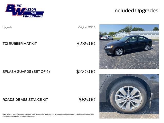 Used 2015 Volkswagen Jetta TDI SE FWD image 3