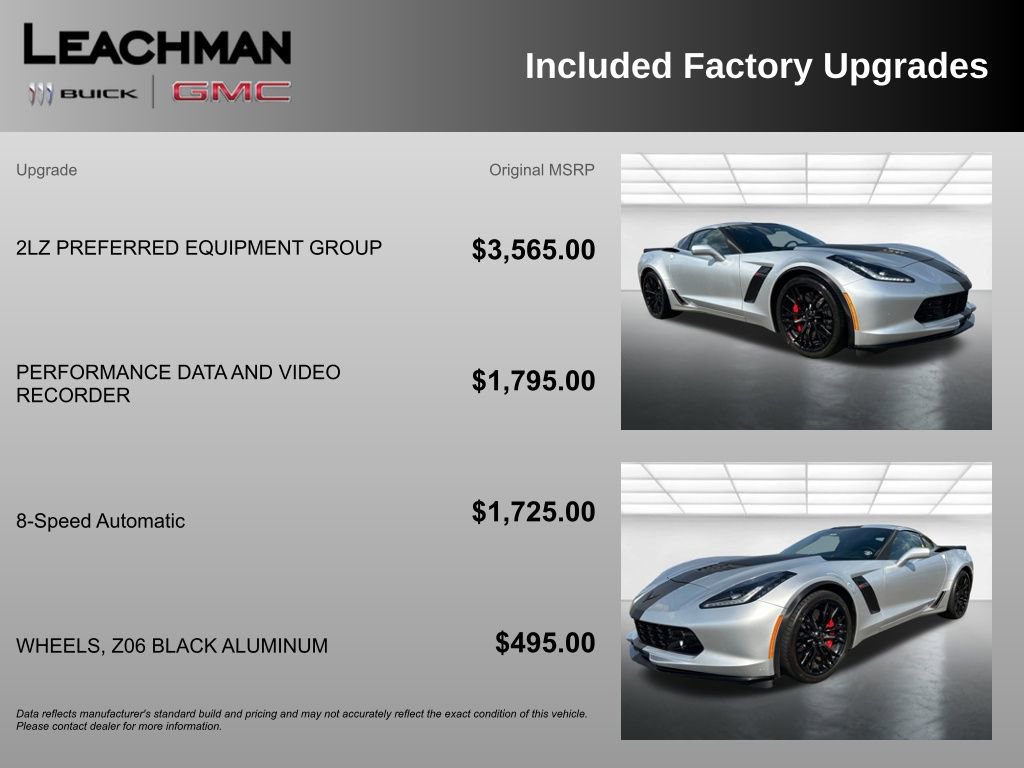 Used 2016 Chevrolet Corvette Z06 w/ 2LZ Preferred Equipment Group RWD image 10