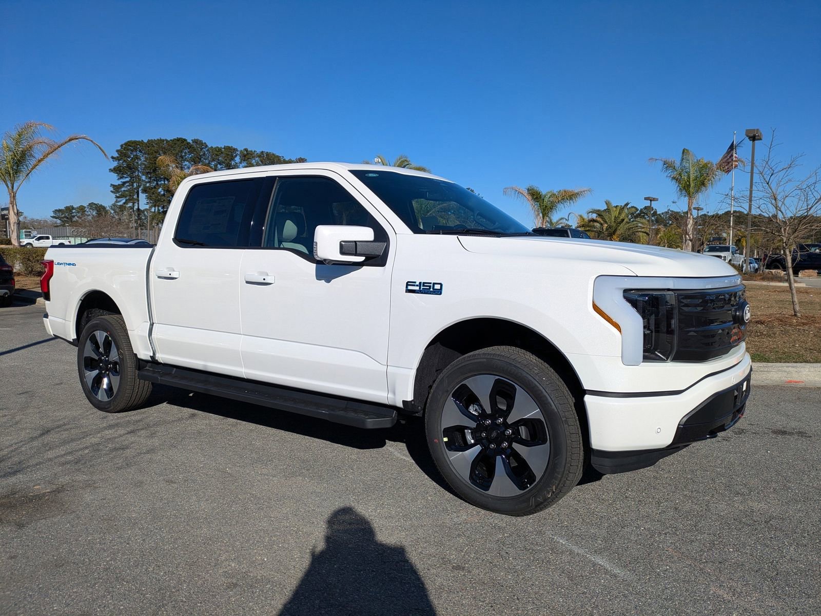 New 2025 Ford F150 Lightning Platinum image 2