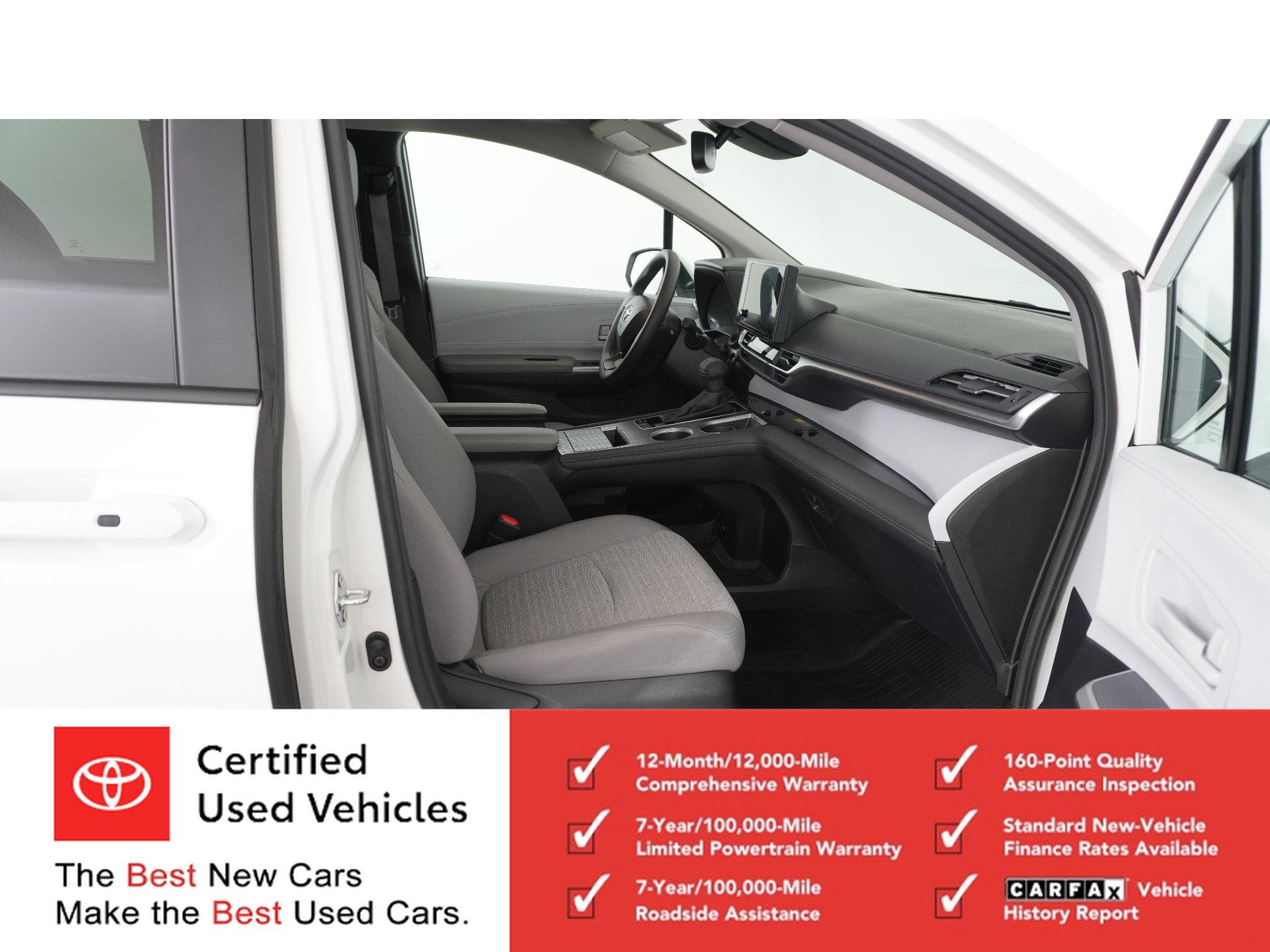 Certified 2025 Toyota Sienna LE w/ LE Plus Package FWD image 10