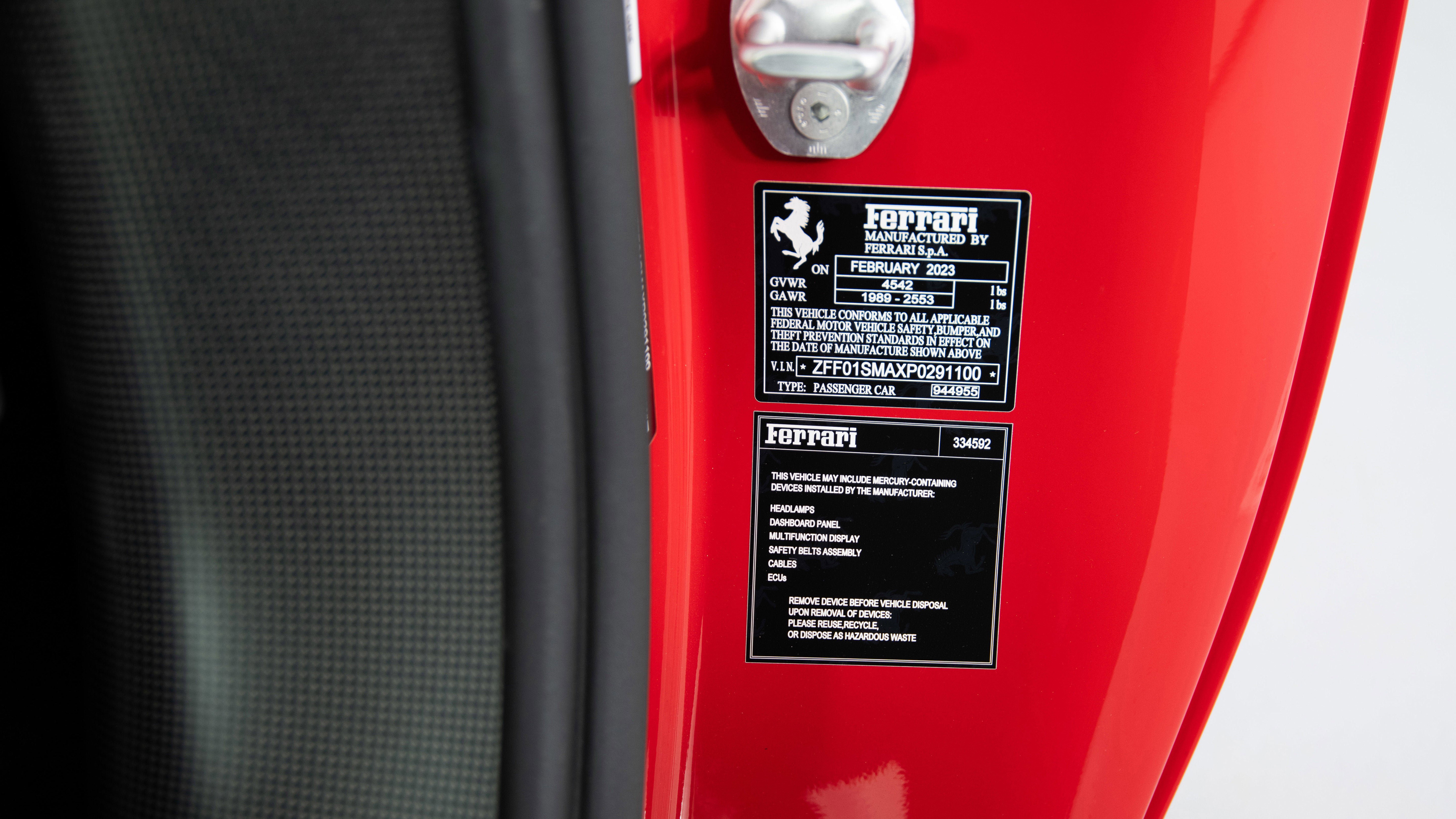 Certified 2023 Ferrari 296 GTS image 55