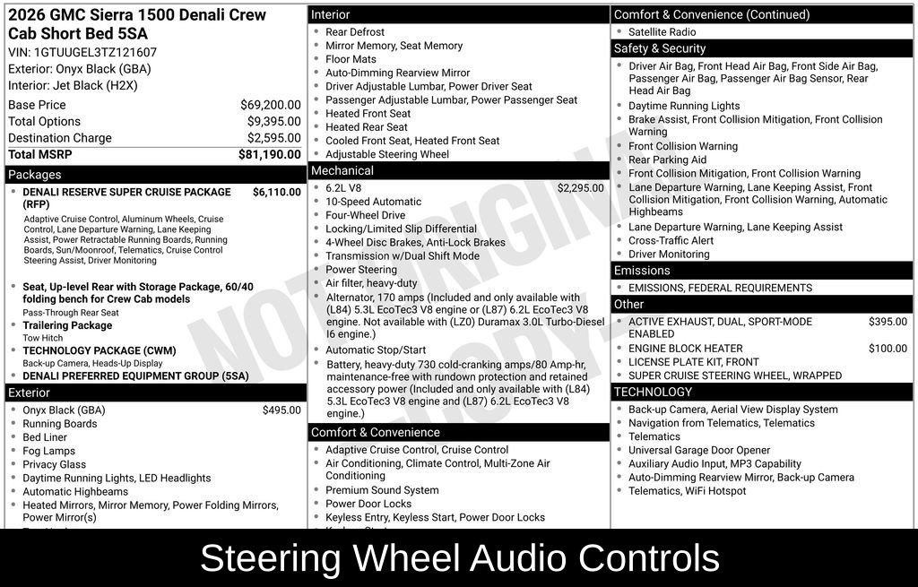 New 2026 GMC Sierra 1500 Denali image 7