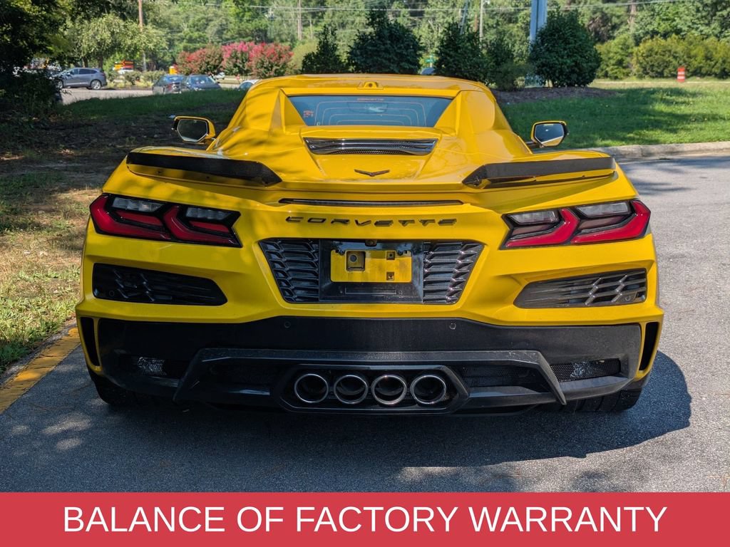Used 2025 Chevrolet Corvette Z06 w/ Stealth Interior Trim Package RWD image 3