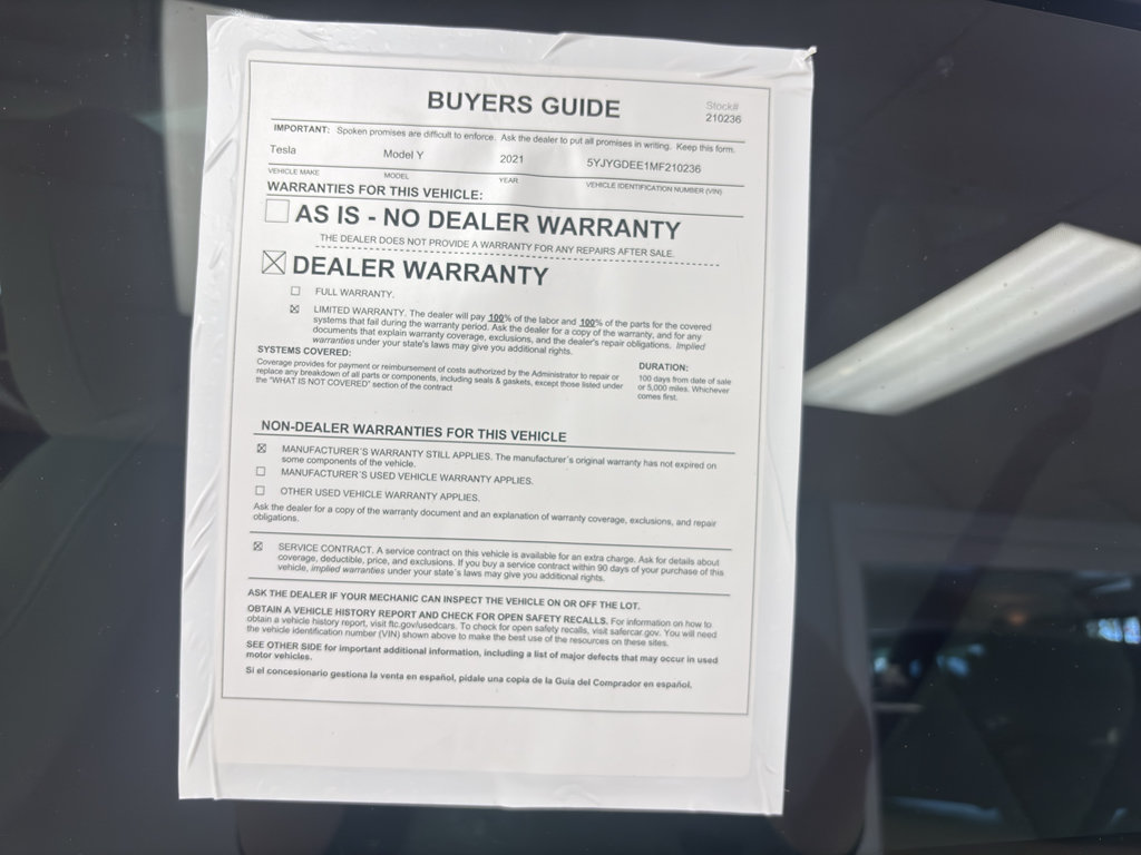 Used 2021 Tesla Model Y Long Range AWD/4WD image 37