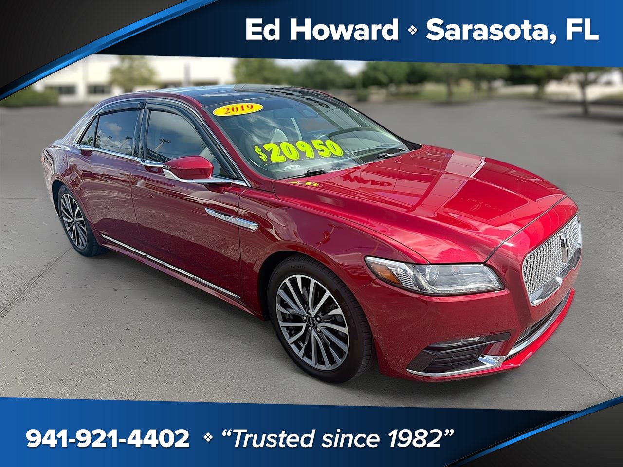 Used 2019 Lincoln Continental Select FWD video 1