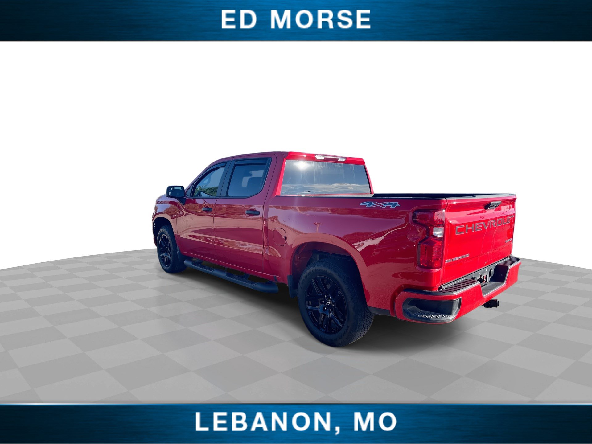 Certified 2025 Chevrolet Silverado 1500 Custom w/ Turbomax Blackout Package AWD/4WD image 6