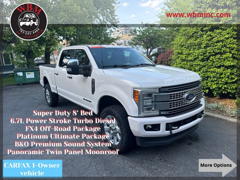 Used 2019 Ford F250 Platinum w/ Platinum Ultimate Package AWD/4WD image 1
