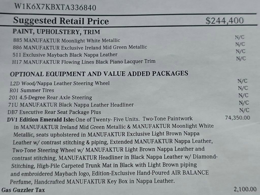 New 2026 Mercedes-Benz Maybach S 680 Maybach S 680 image 66