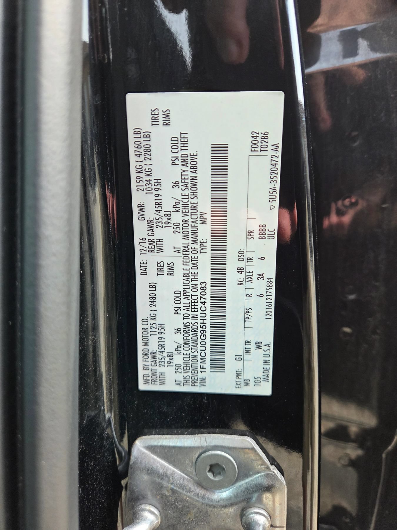 Used 2017 Ford Escape SE w/ Equipment Group 201A FWD image 13