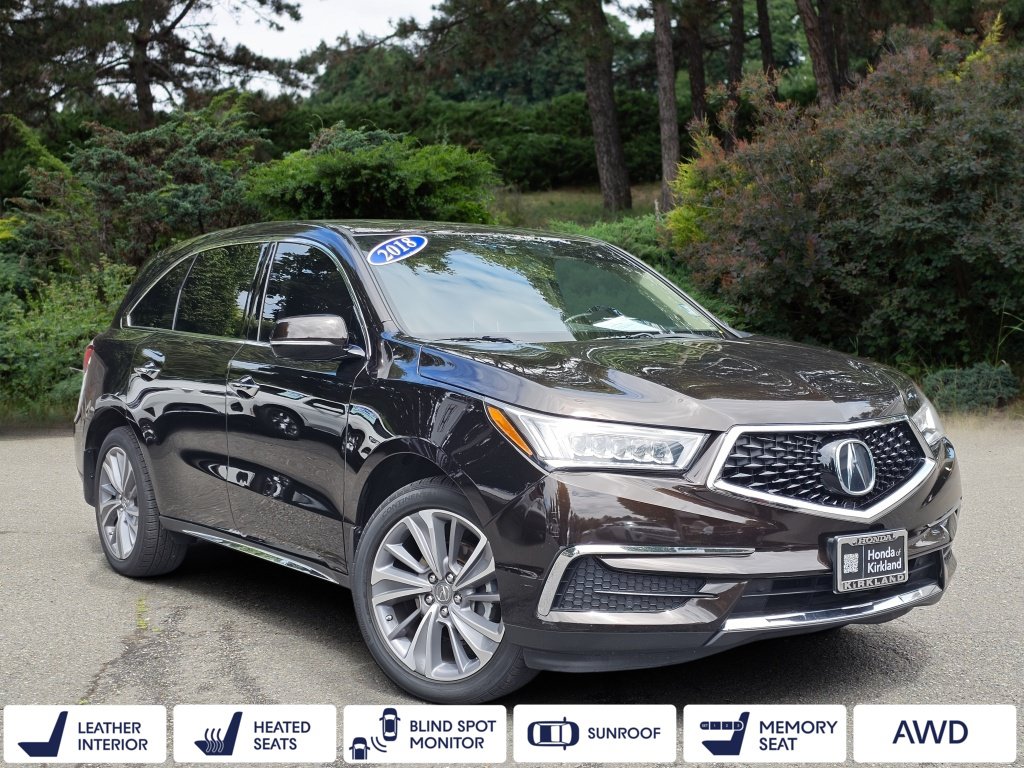 Used 2018 Acura MDX SH-AWD w/ Technology Package video 1