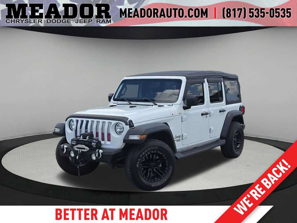 Used 2019 Jeep Wrangler Unlimited Sport S