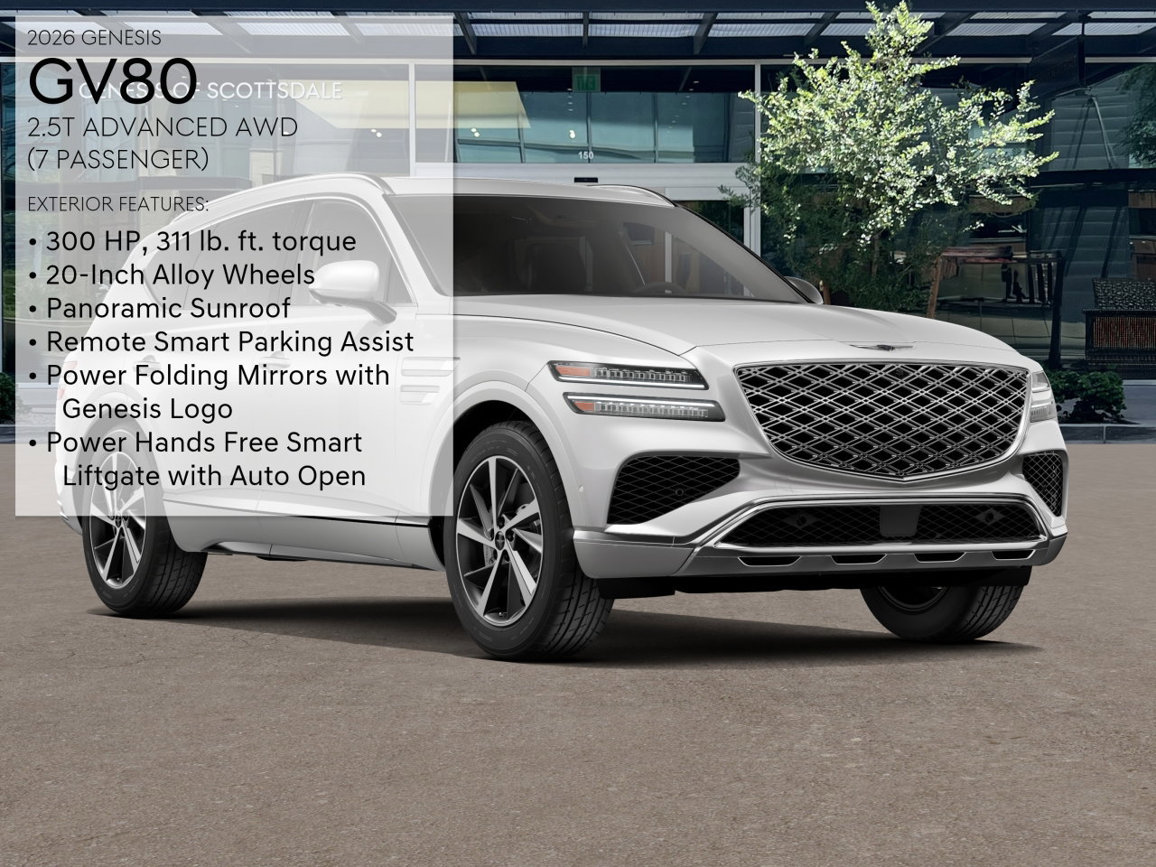 New 2026 Genesis GV80 2.5T Advanced AWD/4WD image 3