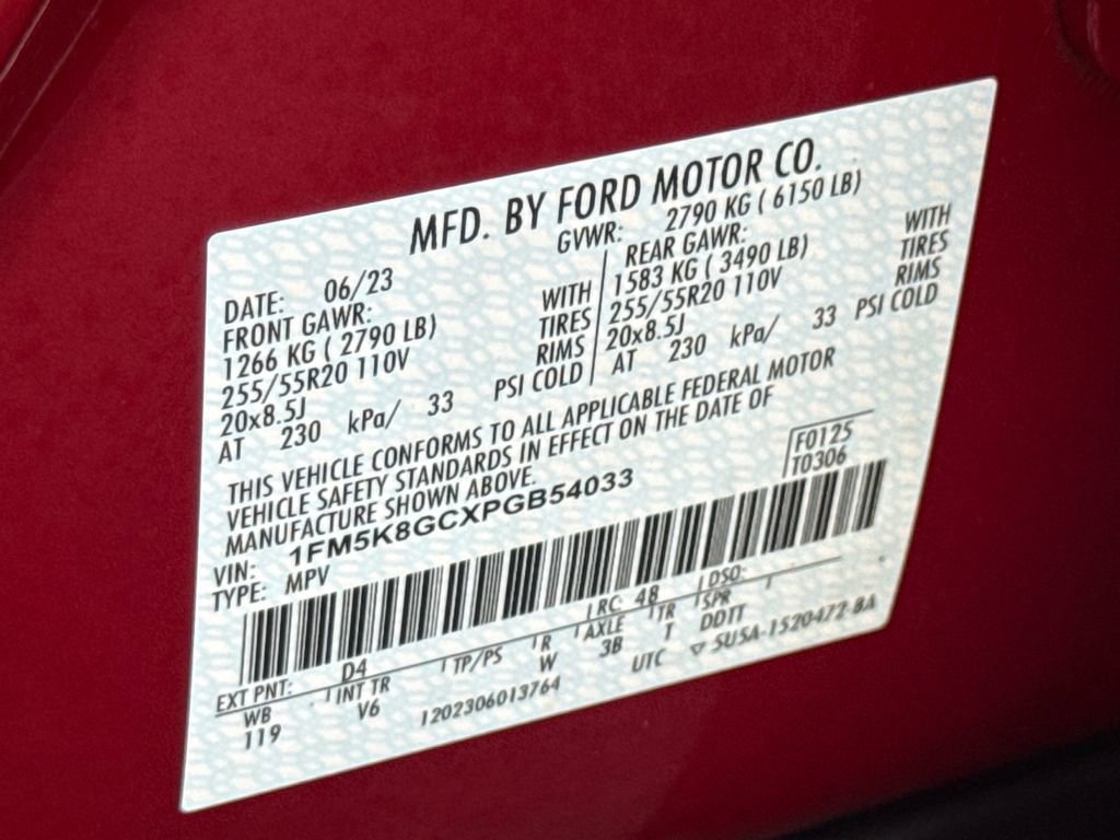 Used 2023 Ford Explorer ST AWD/4WD image 22