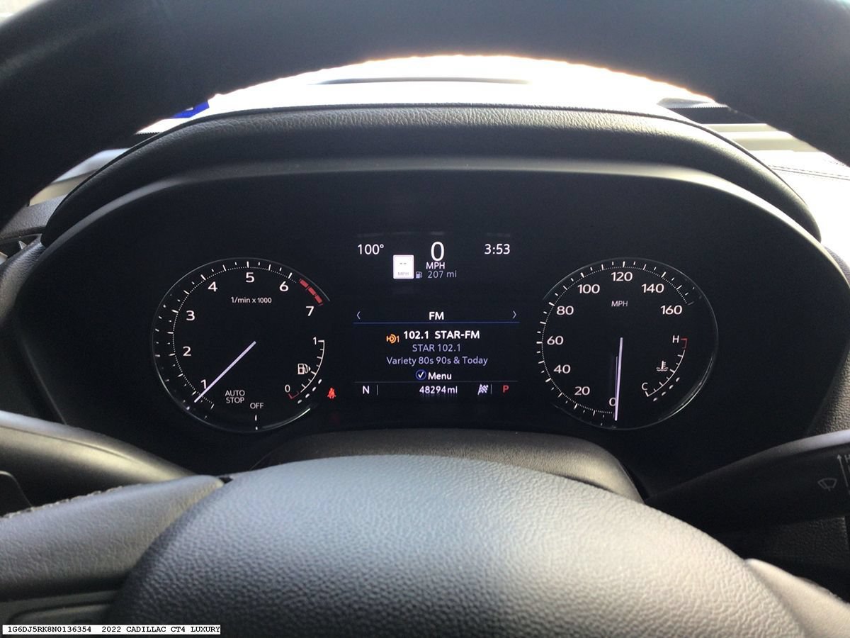Used 2022 Cadillac CT4 Luxury w/ Sun And Sound Package RWD image 13