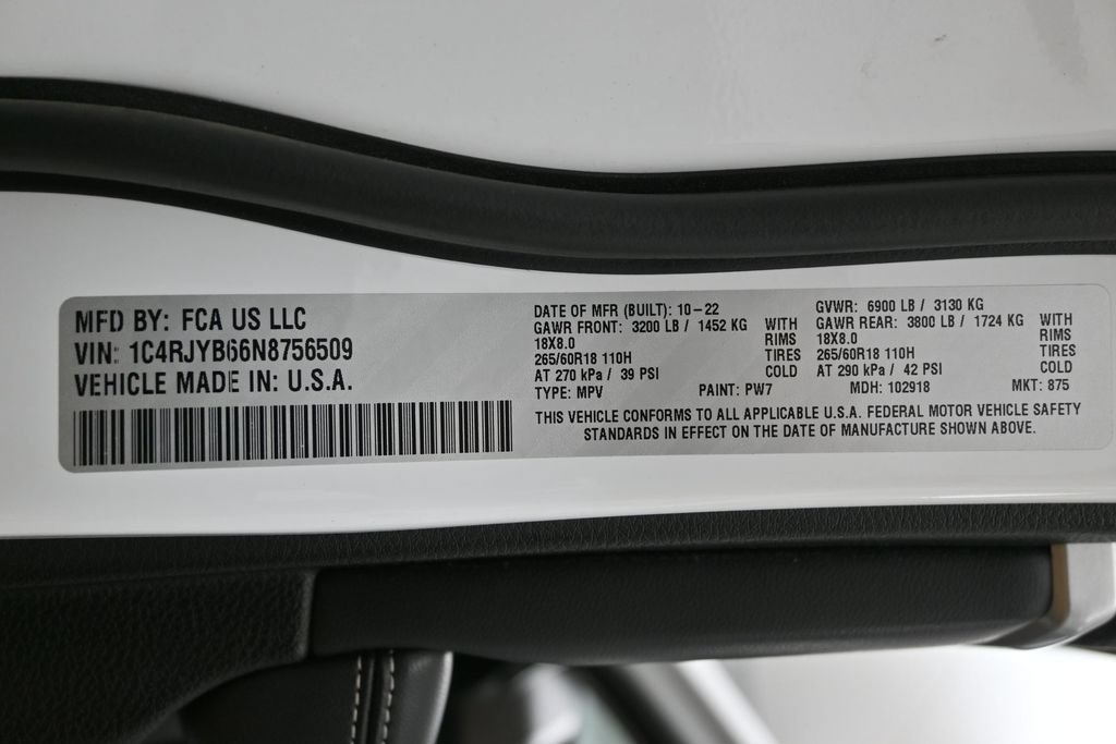 Used 2022 Jeep Grand Cherokee Limited 4xe AWD/4WD image 33