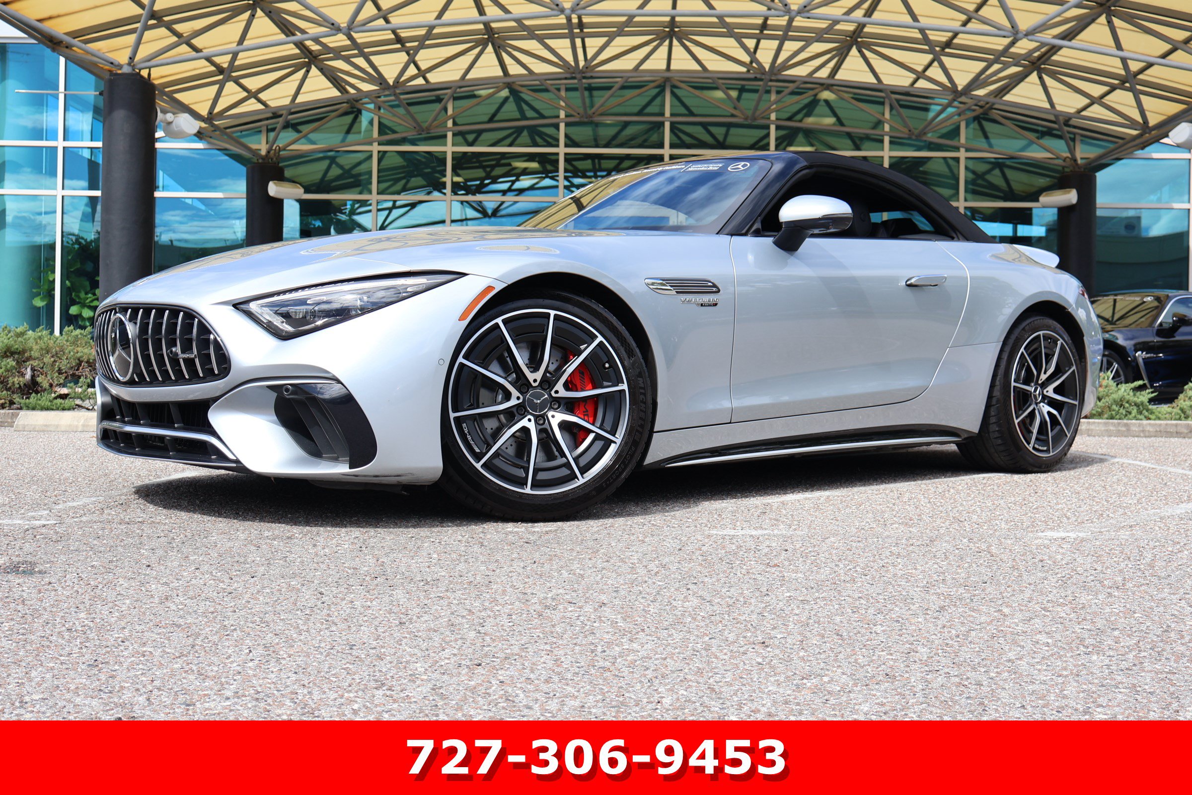 Certified 2022 Mercedes-Benz SL 55 AMG 4MATIC image 1