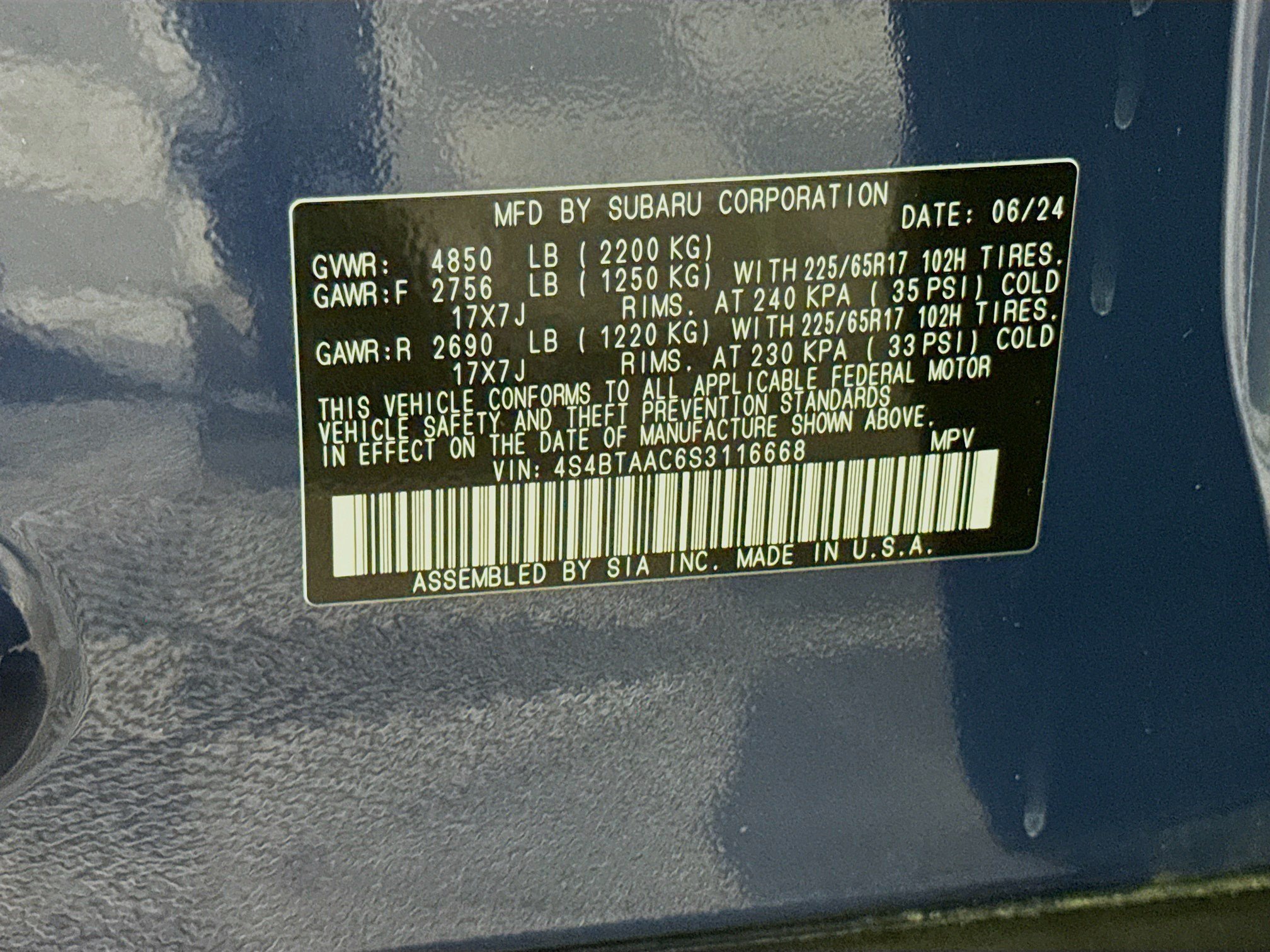 Used 2025 Subaru Outback AWD/4WD image 39