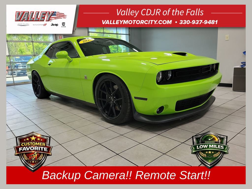 Used 2015 Dodge Challenger R/T Scat Pack w/ Leather Interior Group RWD image 1