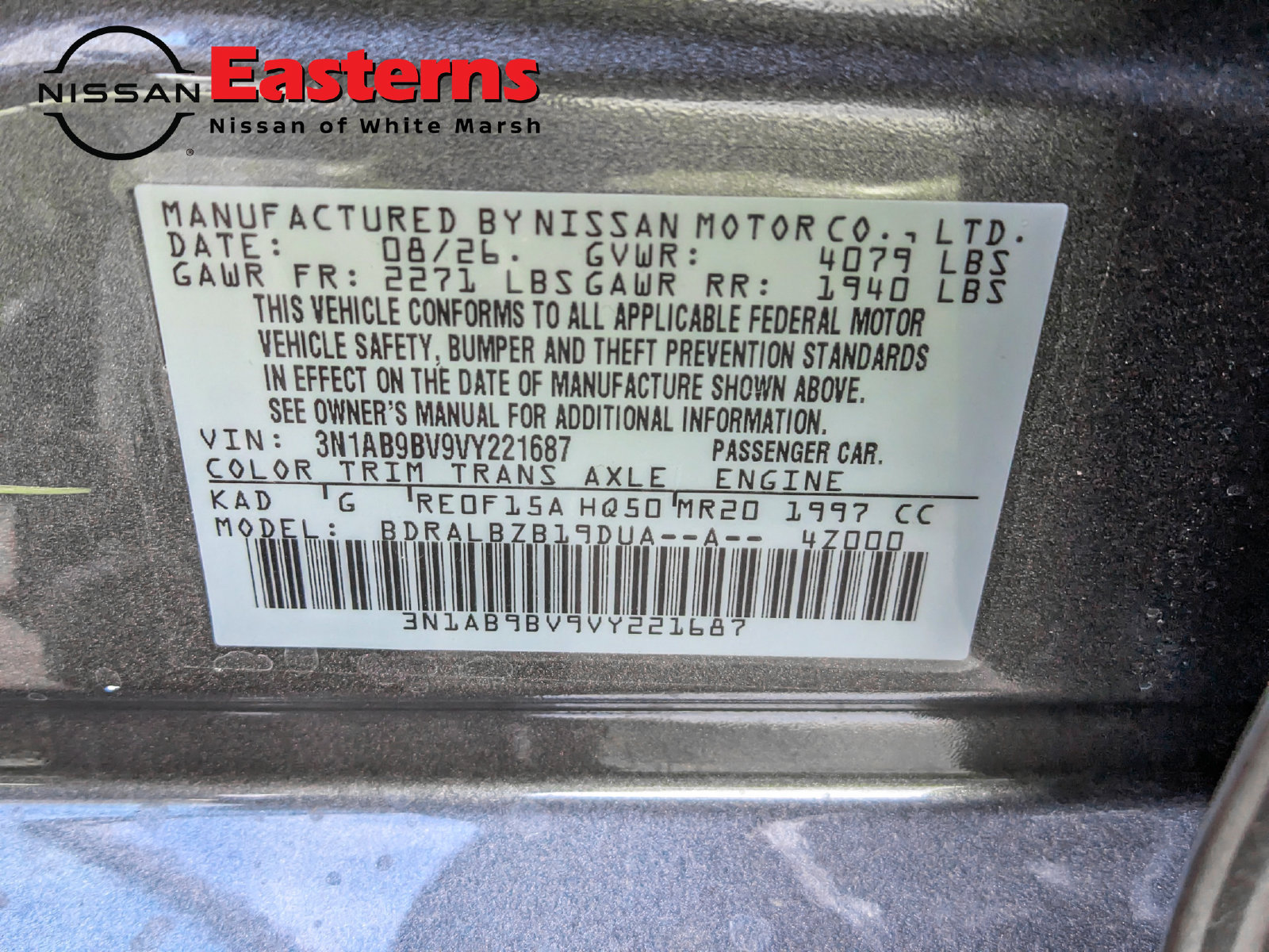 New 2027 Nissan Sentra S FWD image 28
