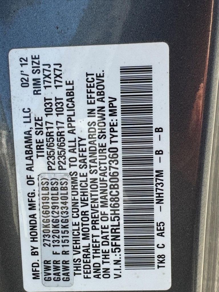 Used 2012 Honda Odyssey EX-L image 24