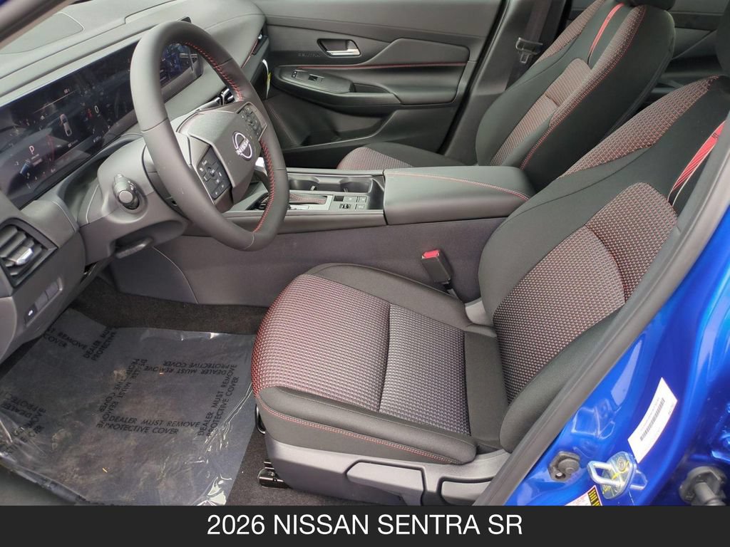 New 2026 Nissan Sentra SR w/ Floor Mat Package FWD image 14