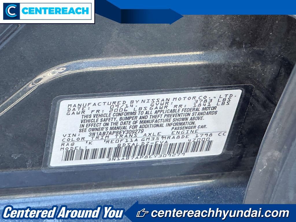 Used 2014 Nissan Sentra SV w/ SV Driver Package image 16