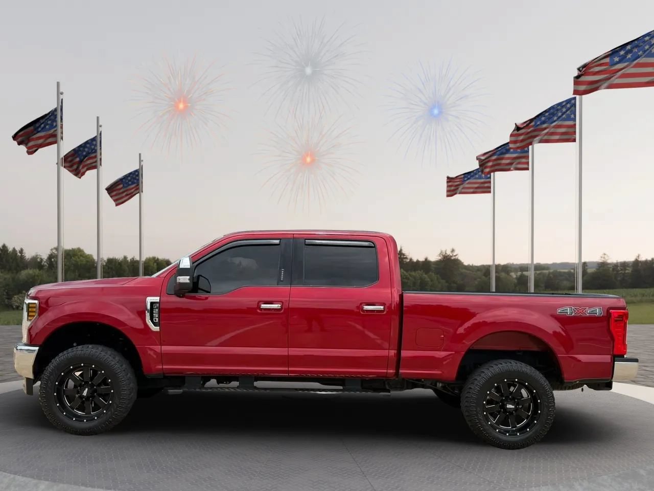 Used 2019 Ford F250 Lariat w/ Chrome Package AWD/4WD image 2