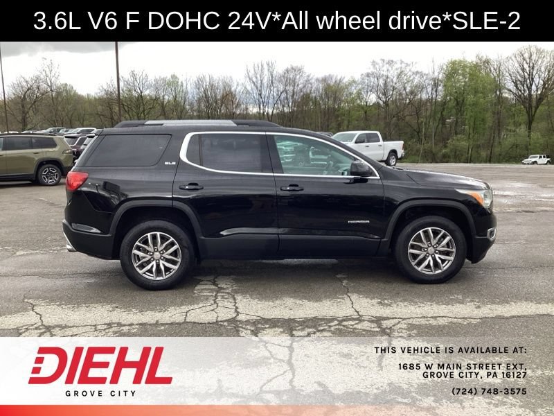 Used 2019 GMC Acadia SLE w/ Driver Alert Package I AWD/4WD image 8