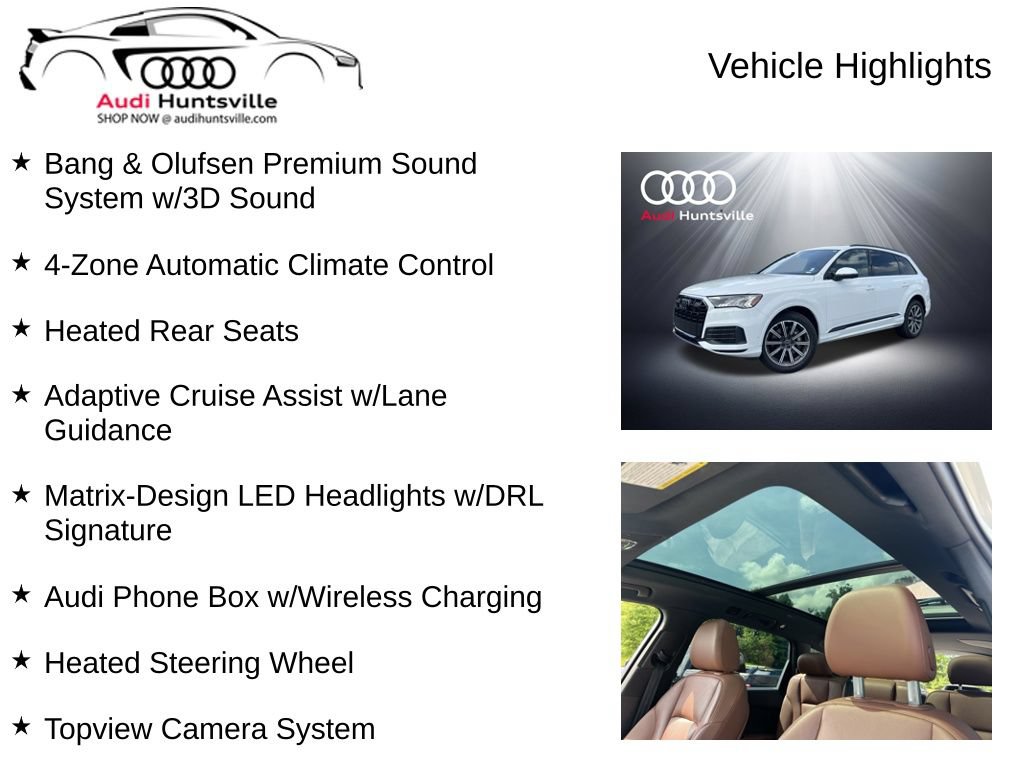 Used 2023 Audi Q7 2.0T Premium Plus w/ Premium Plus Package AWD/4WD image 12