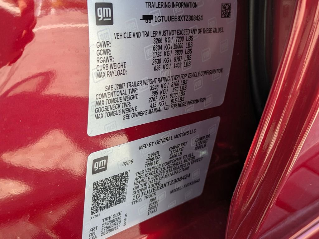 New 2026 GMC Sierra 1500 AT4 w/ AT4 Premium Package image 8