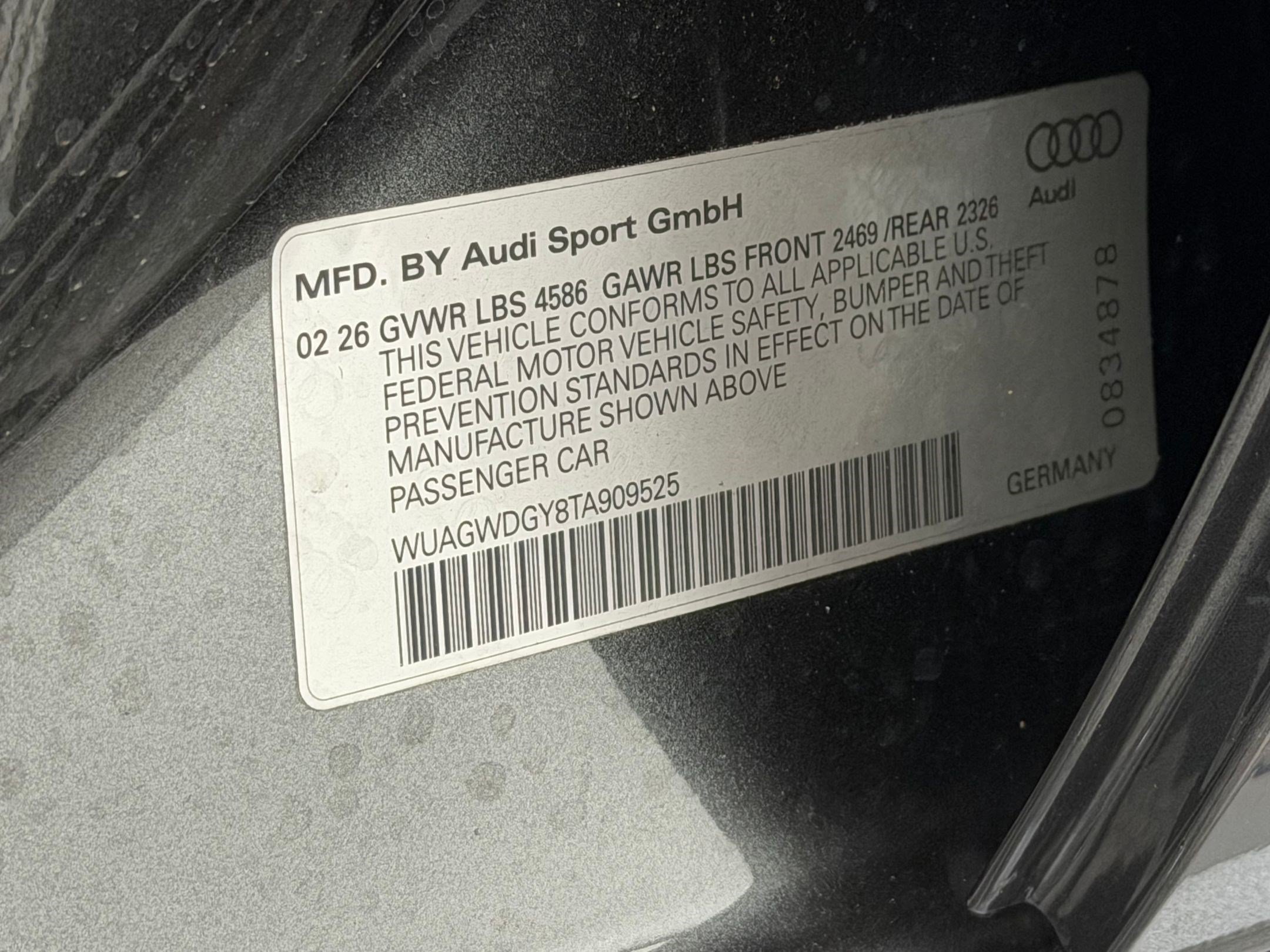 New 2026 Audi RS 3 AWD/4WD image 20