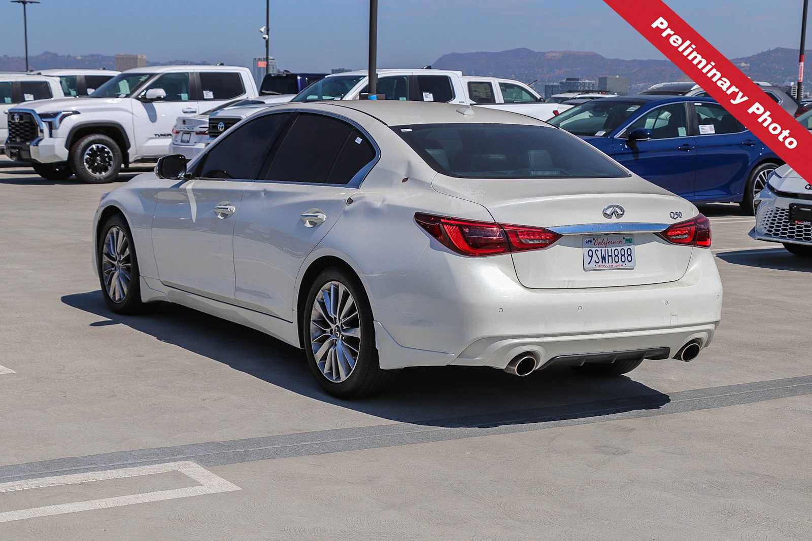 Used 2024 INFINITI Q50 Luxe w/ Cargo Package RWD image 8