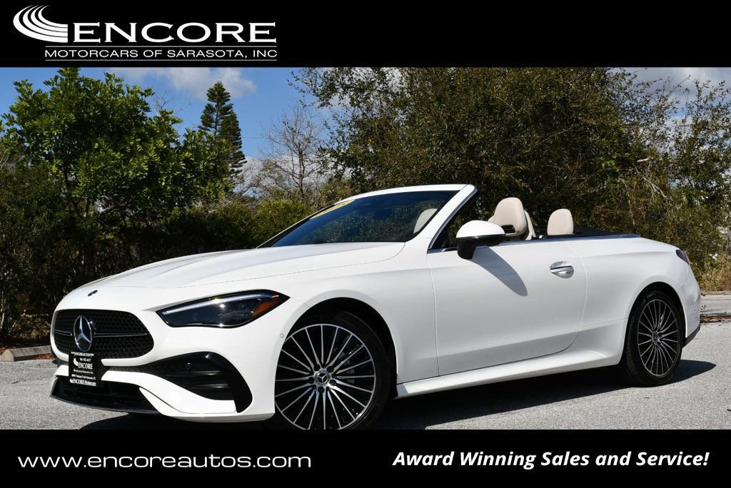 Used 2025 Mercedes-Benz CLE 300 4MATIC Cabriolet image 1