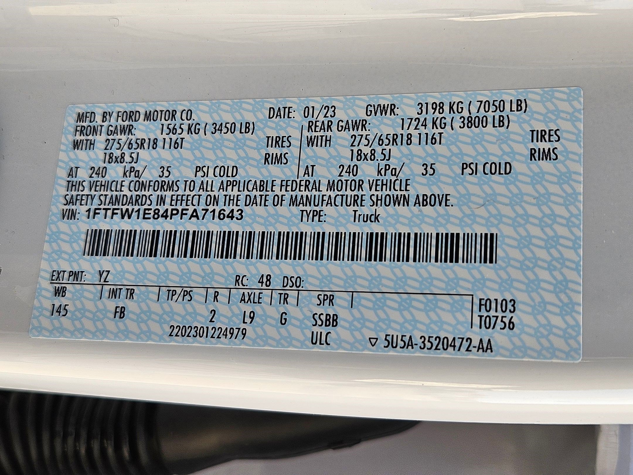 Used 2023 Ford F150 XLT w/ Equipment Group 302A High image 34